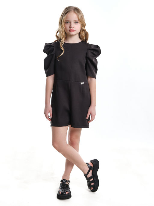 Платье для девочки ромпер UD 7887 черный - Mini maxi фото 18