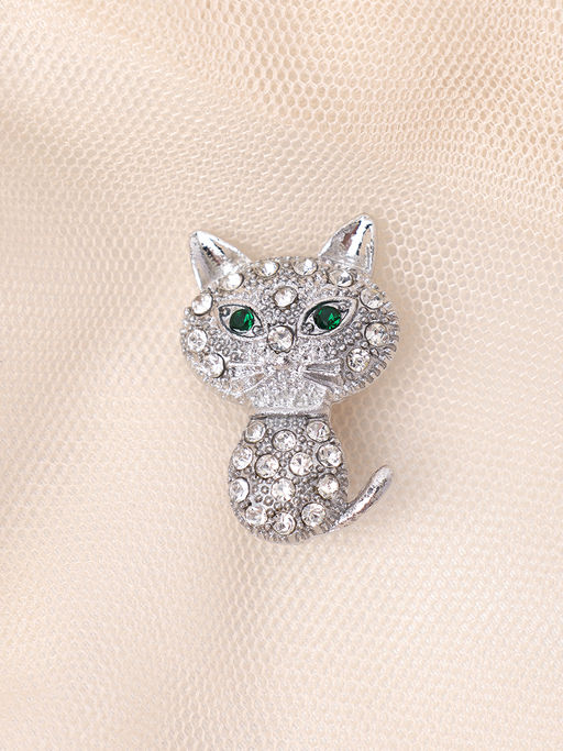 Брошь Кошка / 6487 /уп 12/микс