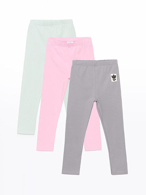 Beli Lastikli Basic K?z Bebek Tayt 3l?