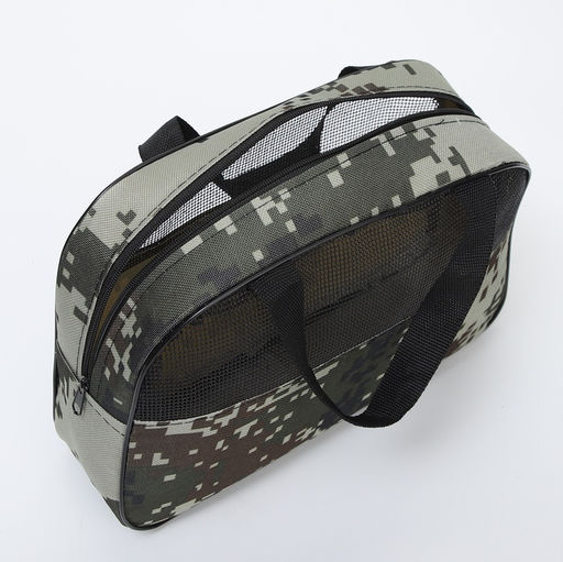 Косметичка на молнии, цвет зелёный/бежевый - Simaland фото 11