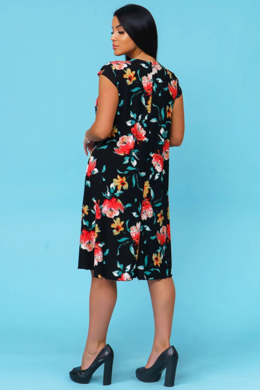 Сарафан женский, цвет красный