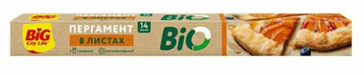 BIG CITY пергамент широкий в листах BIO 14 листов 38*42 см