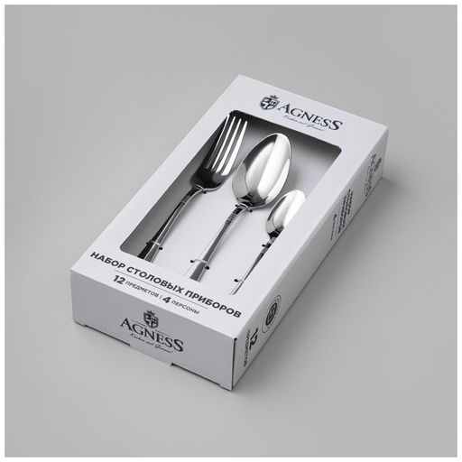 НАБОР СТОЛОВЫХ ПРИБОРОВ SOLE AGNESS 18 ПР  фото 2