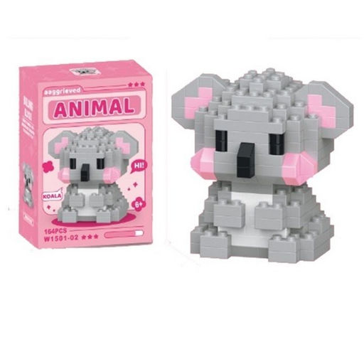 Конструктор "Коала" 164 дет. (ZY1856460) в коробке 7,8*4,1*11,3см