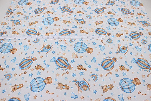 Перкаль Встреча со звездами, ш.1.5м, хлопок-100%, 105гр/м.кв - Купава фото 2