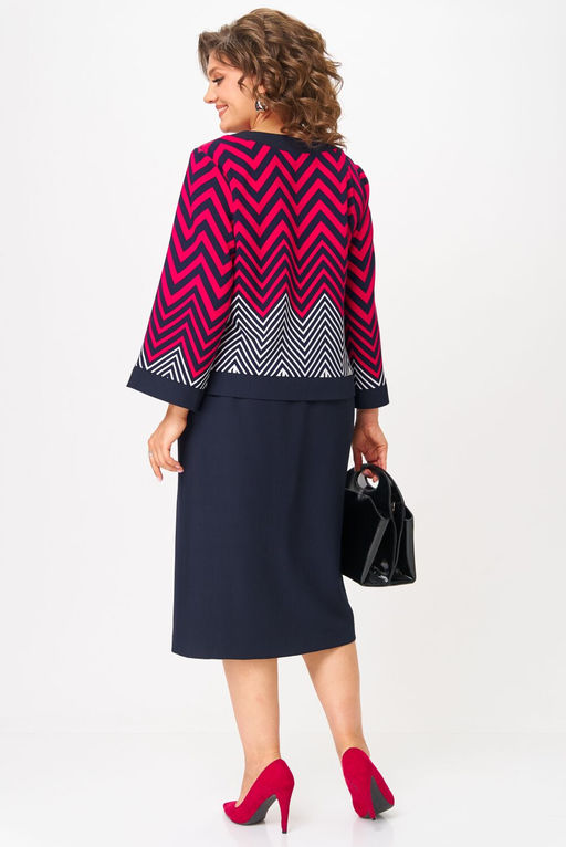 Костюм Aira Style 24126 Малоново синий