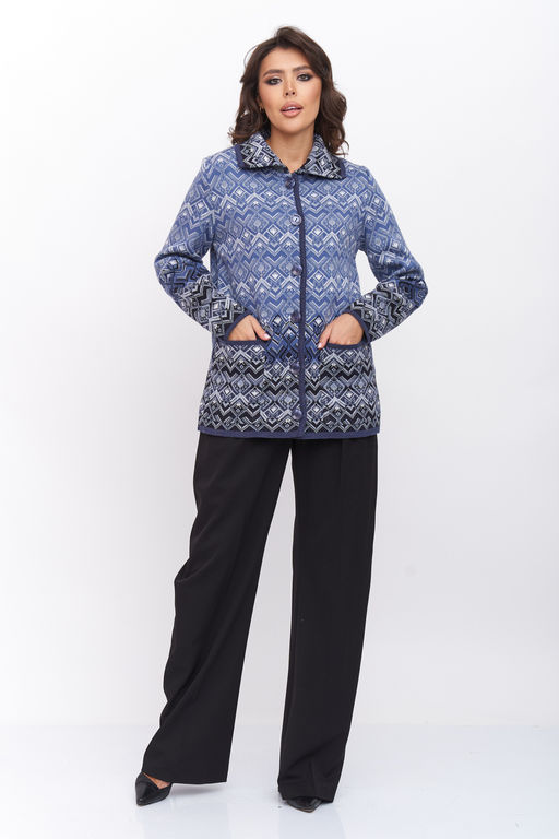 Жакет С 1517/индиго (1275) - Злата Стиль фото 7