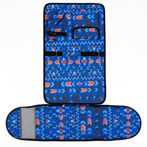 Сумка - переноскара для животных, каркасная с карманами, 40 х 25 х 26 см, синяя - Пижон фото 8