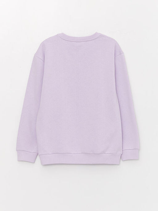 Bisiklet Yaka Looney Tunes Bask?l? Uzun Kollu K?z ?ocuk Sweatshirt ve Tayt - Waikiki фото 3