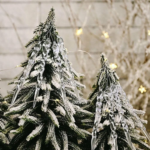 Набор из 12 сосулек для украшения елки 13см - Family фото 6