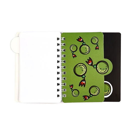 Цена за 2 шт. Блокнот А7, 40 листов с разделителями Юному герою с 23 февраля - Artfox фото 3