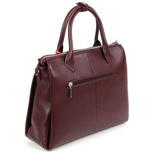 Женская кожаная сумка Sergio Valentini SV-SZ-702A Бордо  фото 3