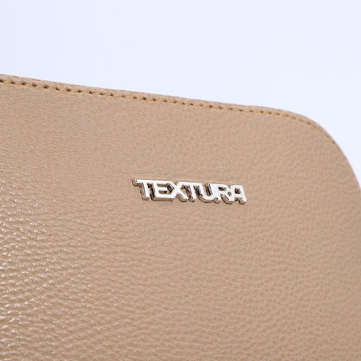 Сумка женская через плечо TEXTURA, маленький размер, цвет бежевый  фото 4