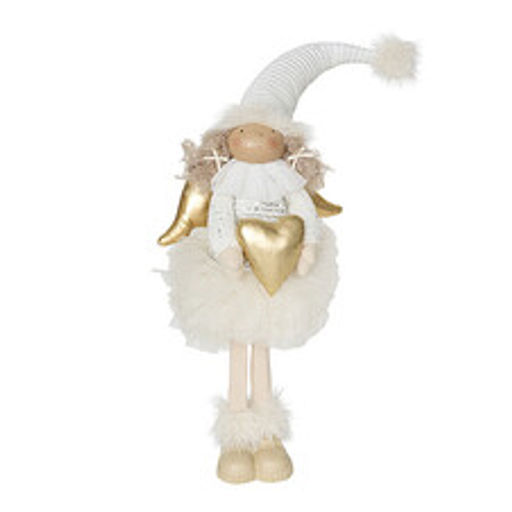 Девочка-ангел Золотое сердце 19х17х60 см - Holiday classics фото 2