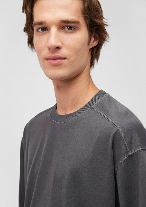 Gri Tisort - Mavi фото 6