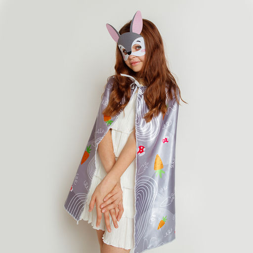 Карнавальный набор «Новогодний заяц»: плащ, маска