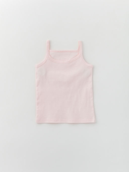 Майка для девочки из рибаны, розовый - Lesi kids фото 16