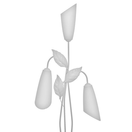 Торшер напольный BayerLux «Симпл», 3×40 Вт, E27, белый