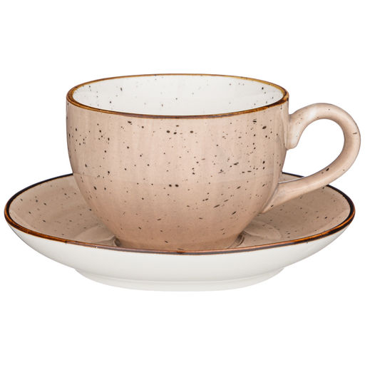 ЧАЙНЫЙ НАБОР BRONCO NATURE НА 2 ПЕР. 4 ПР. 220 МЛ БЕЖЕВЫЙ  фото 3