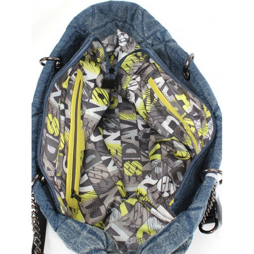 Сумка женская текстиль DJ-7050-2-BLUE JEAN 1отдел, синий SALE 261486 - Bobo фото 8