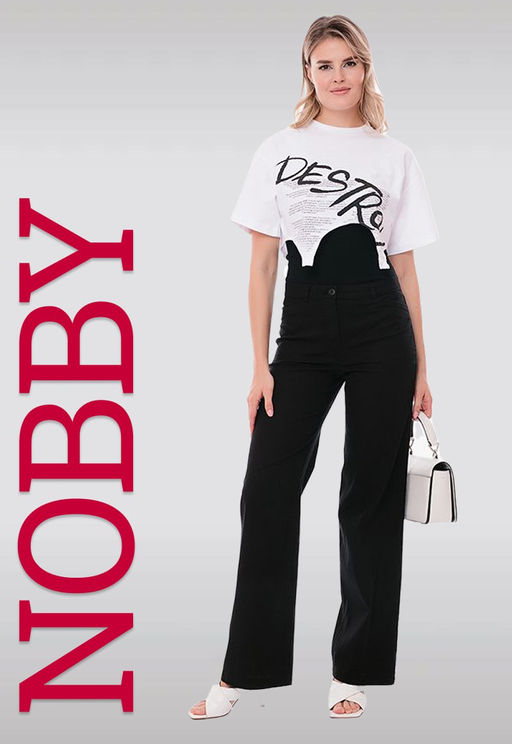 NOBBY, Женские брюки 410 (черный) фото 6