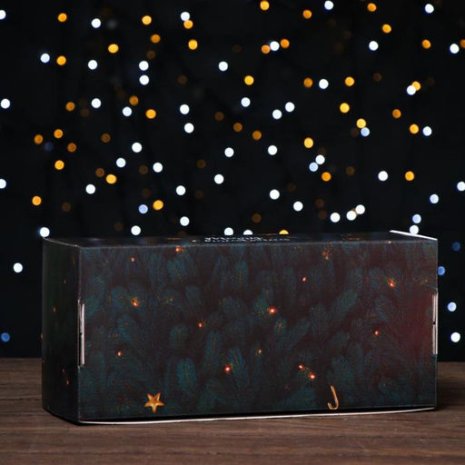 Коробка самосборная, с окном, Счастливого Рождества, 16 х 35 х 12 см, 1 шт. - UPAK LAND фото 3