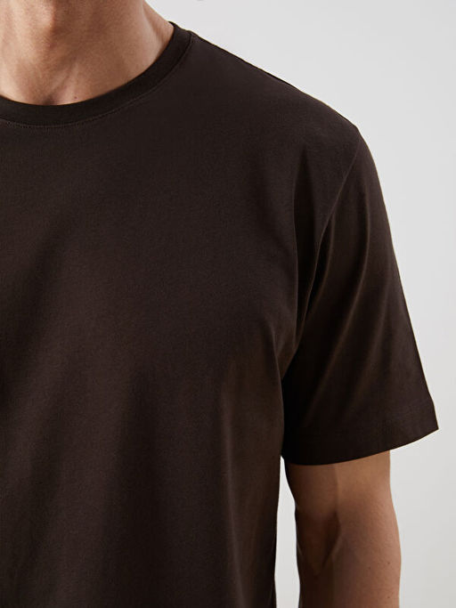 Bisiklet Yaka Penye Erkek Ti??rt