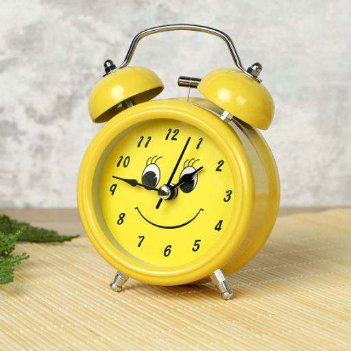 Будильник Смайлик 13 см / 6025-1 /уп 100/ - Галеонтрейд фото 5