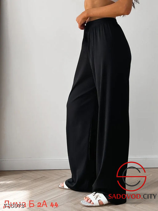 Женские широкие брюки прямые - Bruno фото 5