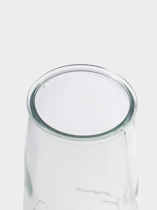 Ваза Мариба, 22?10.5 см, стекло, прозрачная