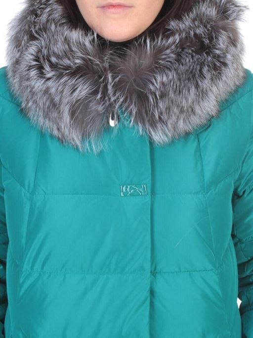 15-298 GREEN Пальто зимнее женское (200 гр. холлофайбера) - Fashion фото 10