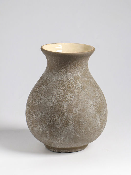 Ваза «Клето», 20×15 см, керамика, серая