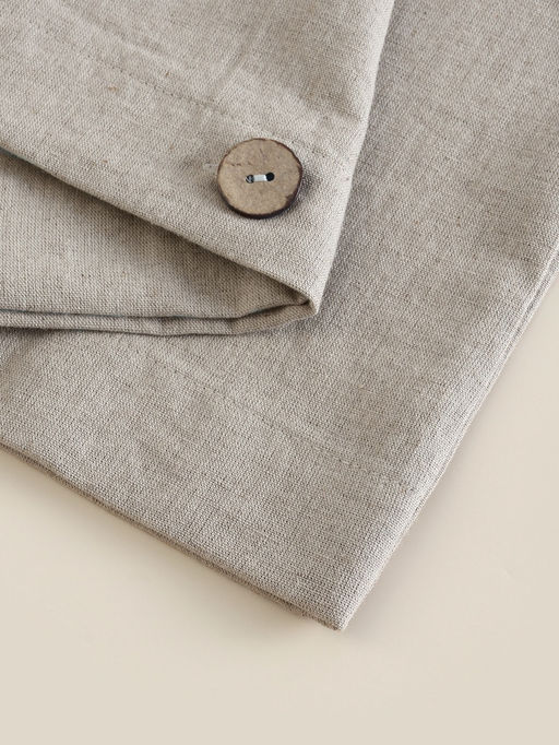 Наволочка SL Home Linen collection, 5070 см, серая, хлопок, 70%, лён 30% - Sima-land home фото 9