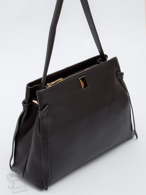 Сумка женская кожаная 1026-1MP coffee Polina&Eiterou