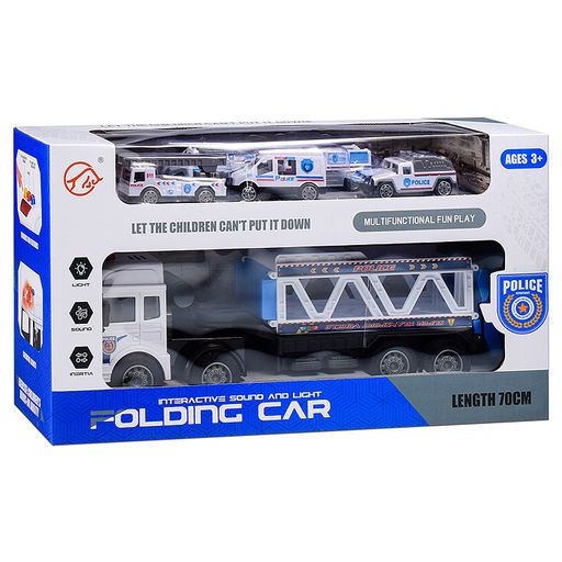 Машина "Полицейский грузовик" в коробке