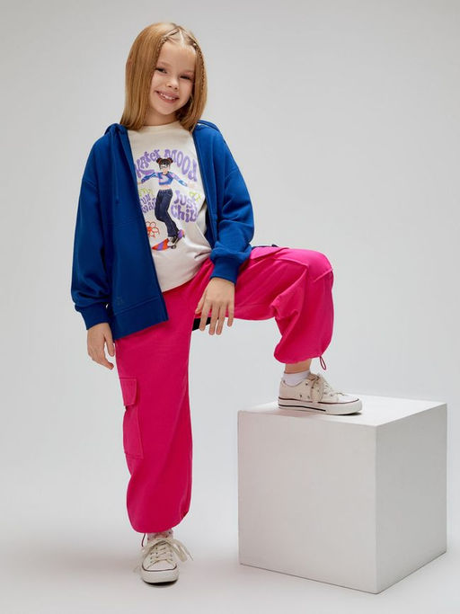 ACOOLA / Брюки детские для девочек Leyden фуксия фото 2