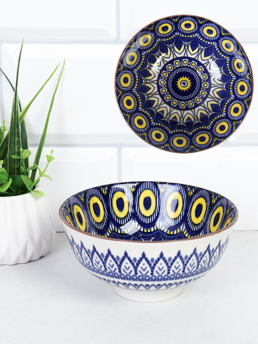 Салатник 12,5x5,5 см / CA350 /уп 120/ керамика - ГалеонТрейд фото 9