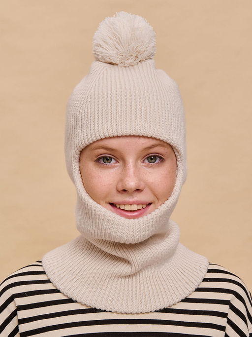 PELICAN, шапка детская, Молочный