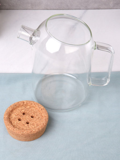 Чайник заварочный 1200 мл с ситом и пробковой крышкой / GT-35-39 /уп 36/ - Галеонтрейд фото 13