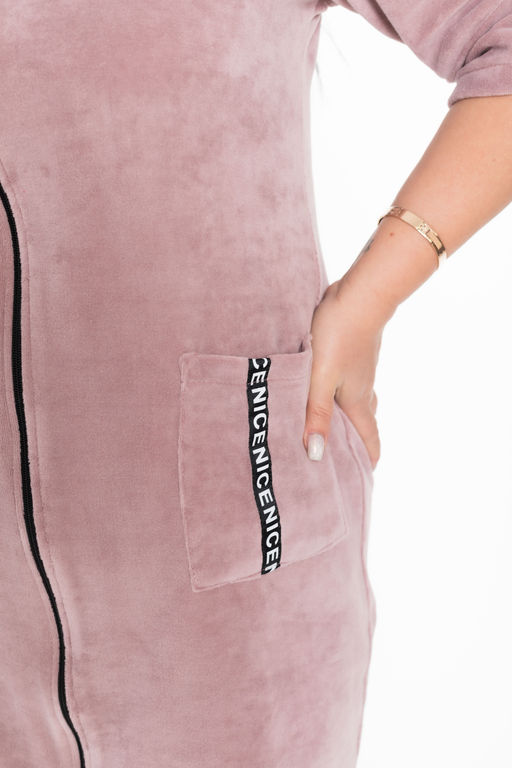 Халат велюровый М320144е - Елена фото 5