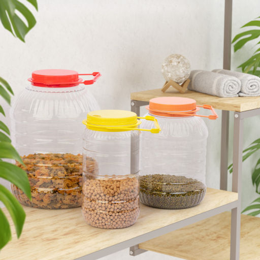 Цена за 2 шт. Банка 5л. ПЭТ со съемной ручкой М494