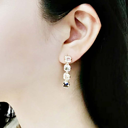 Серьги длинные на гвоздиках арт. 13 1862 (id 267846) - Rada фото 2