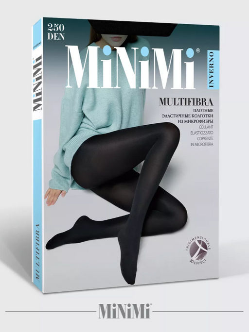 Теплые колготки MiNiMi Multifibra 250