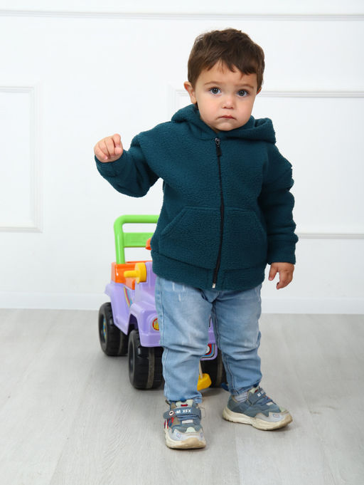 ТД033 Толстовка Soft (изумрудный) - Милаша фото 13