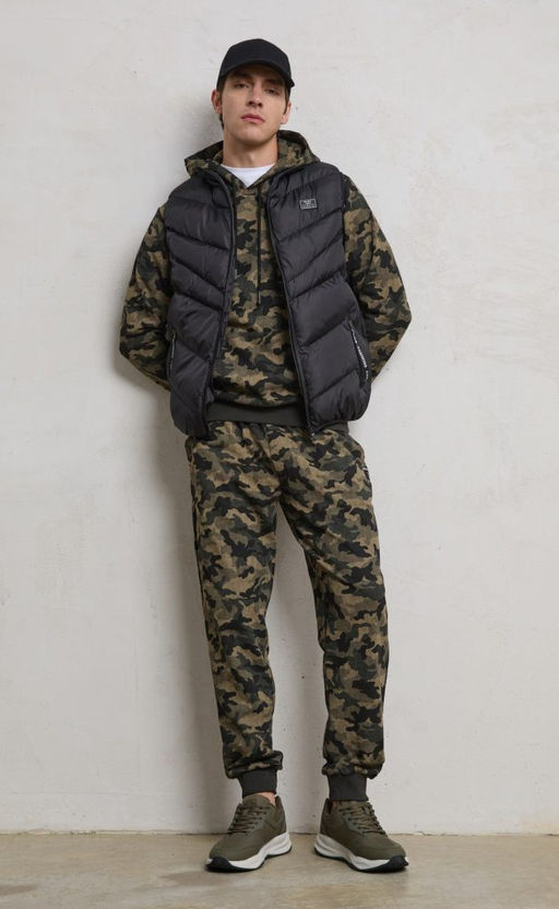 Толстовка F411-0590 khaki camo