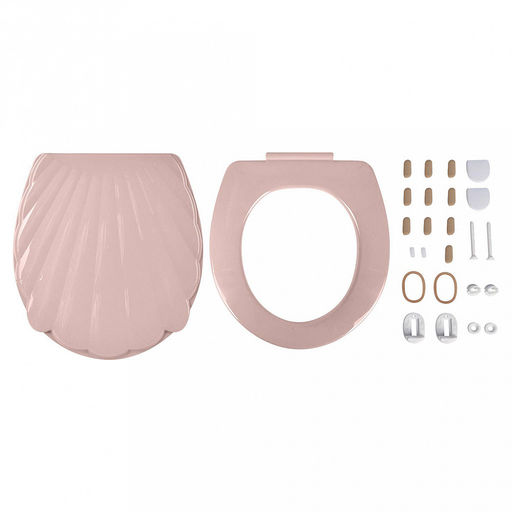 Keeplex Сиденье для унитаза пластмассовое Light 41,9х36,3х4,5см, бежевый топаз (Россия) - Домашняя мода фото 4