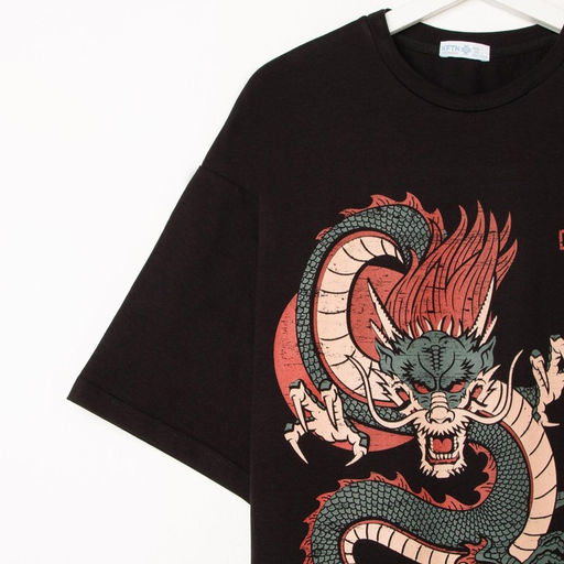 Футболка KAFTAN «Dragon», черный, р. 46