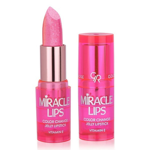 Golden Rose Помада гелевая для губ MIRACLE LIPS COLOR тон 101 CHANGE JELLY LIPSTICK , BERRY PINK