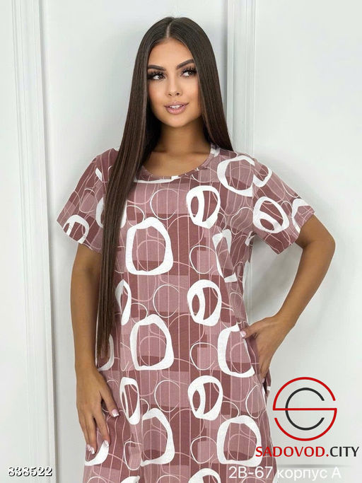 Туника женская с принтом - Bruno фото 2