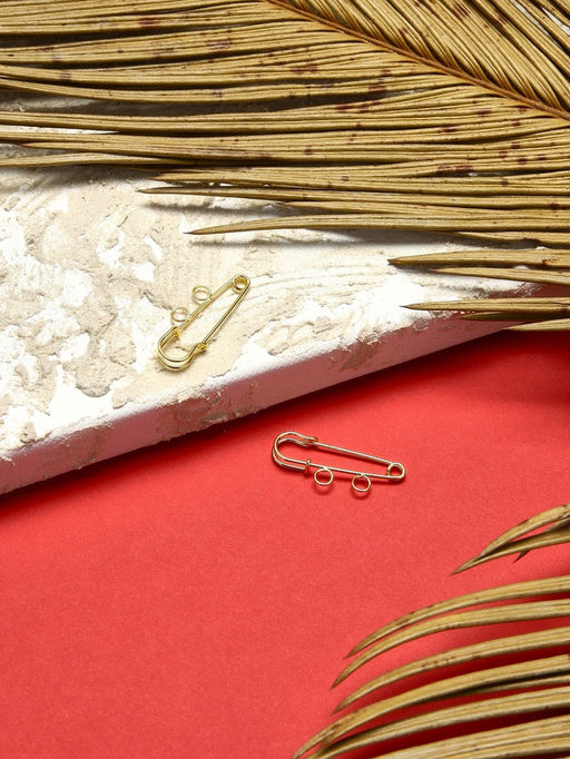 Цена за 2 шт. Булавка для подвесок PO-035, №01, 2 шт. 3.5?0.5 см, цвет золото